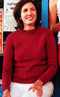 Jo Sharp Knitting Pattern Book Nine - Saturday. Jo Sharp  Desert Garden Aran knitting yarn.