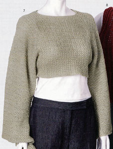 Adrienne Vittadini Spring Collection 2001 vol 16 Cara Shrug Pullover